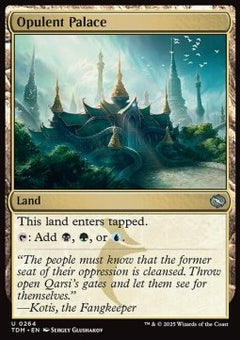 Opulent Palace⁣ - Tarkir: Dragonstorm⁣ (Uncommon)⁣ [264]