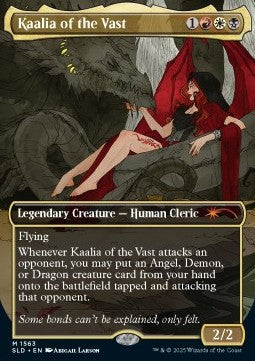 Kaalia of the Vast⁣ - Secret Lair Drop Series: Our Boss Is on Vacation Superdrop⁣ (Mythic)⁣ [1563]