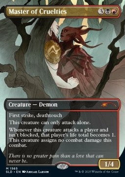 Master of Cruelties⁣ - Secret Lair Drop Series: Our Boss Is on Vacation Superdrop⁣ (Mythic)⁣ [1565]