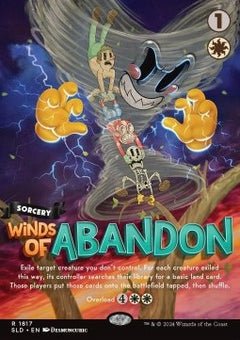 Winds of Abandon⁣ - Secret Lair Drop Series: Our Boss Is on Vacation Superdrop⁣ (Rare)⁣ [1817]