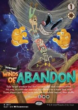 Winds of Abandon⁣ - Secret Lair Drop Series: Our Boss Is on Vacation Superdrop⁣ (Rare)⁣ [1817]