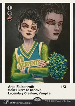 Anje Falkenrath⁣ - Secret Lair Drop Series: Our Boss Is on Vacation Superdrop⁣ (Mythic)⁣ [1874]