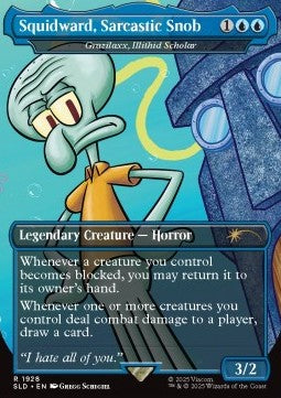 Grazilaxx, Illithid Scholar⁣ - Secret Lair Drop Series: Our Boss Is on Vacation Superdrop⁣ (Rare)⁣ [1928]
