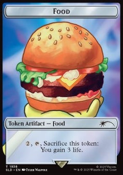 Food Token⁣ - Secret Lair Drop Series: Our Boss Is on Vacation Superdrop⁣ (Token)⁣ [1938]