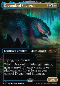 Dragonlord Silumgar⁣ - Secret Lair Drop Series: Our Boss Is on Vacation Superdrop⁣ (Mythic)⁣ [1974]