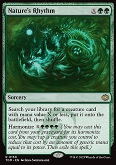 Nature's Rhythm⁣ - Tarkir: Dragonstorm⁣ (Rare)⁣ [150]