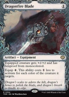 Dragonfire Blade⁣ - Tarkir: Dragonstorm: Extras⁣ (Rare)⁣ [324]