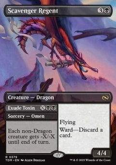Scavenger Regent // Exude Toxin⁣ - Tarkir: Dragonstorm: Extras⁣ (Rare)⁣ [379]