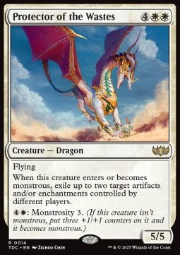 Protector of the Wastes⁣ - Commander: Tarkir: Dragonstorm⁣ (Rare)⁣ [14]