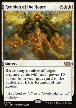 Reunion of the House⁣ - Commander: Tarkir: Dragonstorm⁣ (Rare)⁣ [15]