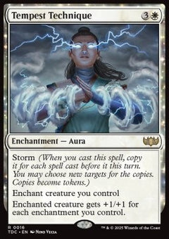 Tempest Technique⁣ - Commander: Tarkir: Dragonstorm⁣ (Rare)⁣ [16]