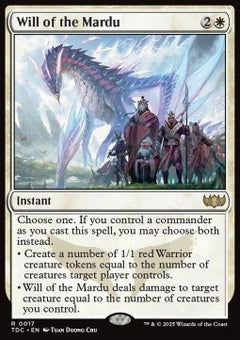 Will of the Mardu⁣ - Commander: Tarkir: Dragonstorm⁣ (Rare)⁣ [17]