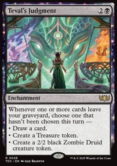 Teval's Judgment⁣ - Commander: Tarkir: Dragonstorm⁣ (Rare)⁣ [28]