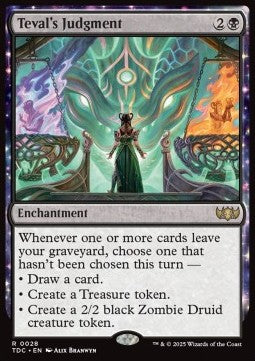 Teval's Judgment⁣ - Commander: Tarkir: Dragonstorm⁣ (Rare)⁣ [28]