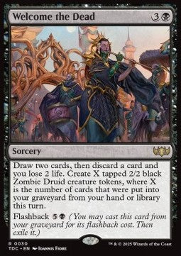 Welcome the Dead⁣ - Commander: Tarkir: Dragonstorm⁣ (Rare)⁣ [30]