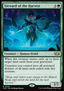 Steward of the Harvest⁣ - Commander: Tarkir: Dragonstorm⁣ (Rare)⁣ [48]