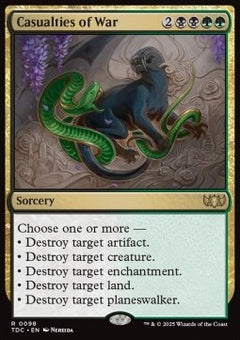 Casualties of War⁣ - Commander: Tarkir: Dragonstorm⁣ (Rare)⁣ [98]