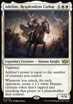 Adeline, Resplendent Cathar⁣ - Commander: Tarkir: Dragonstorm⁣ (Rare)⁣ [108]