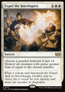 Expel the Interlopers⁣ - Commander: Tarkir: Dragonstorm⁣ (Rare)⁣ [115]