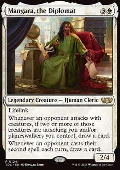Mangara, the Diplomat⁣ - Commander: Tarkir: Dragonstorm⁣ (Rare)⁣ [124]