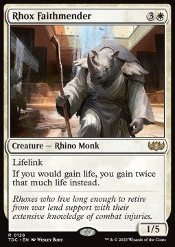 Rhox Faithmender⁣ - Commander: Tarkir: Dragonstorm⁣ (Rare)⁣ [128]