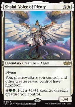 Shalai, Voice of Plenty⁣ - Commander: Tarkir: Dragonstorm⁣ (Rare)⁣ [130]