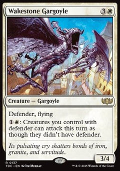 Wakestone Gargoyle⁣ - Commander: Tarkir: Dragonstorm⁣ (Rare)⁣ [137]