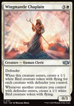 Wingmantle Chaplain⁣ - Commander: Tarkir: Dragonstorm⁣ (Uncommon)⁣ [141]