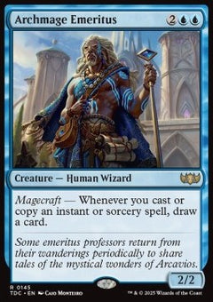 Archmage Emeritus⁣ - Commander: Tarkir: Dragonstorm⁣ (Rare)⁣ [145]