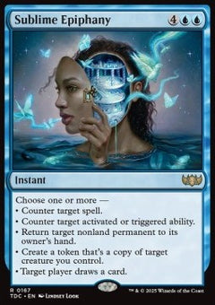 Sublime Epiphany⁣ - Commander: Tarkir: Dragonstorm⁣ (Rare)⁣ [167]