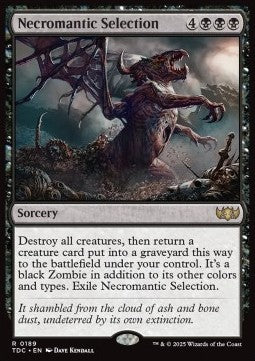 Necromantic Selection⁣ - Commander: Tarkir: Dragonstorm⁣ (Rare)⁣ [189]