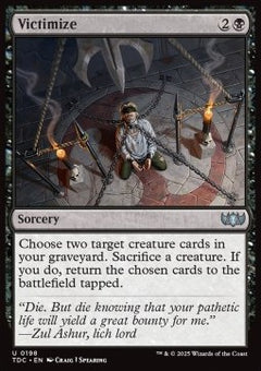 Victimize⁣ - Commander: Tarkir: Dragonstorm⁣ (Uncommon)⁣ [198]
