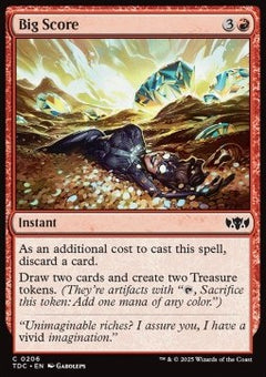 Big Score⁣ - Commander: Tarkir: Dragonstorm⁣ (Common)⁣ [206]
