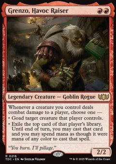 Grenzo, Havoc Raiser⁣ - Commander: Tarkir: Dragonstorm⁣ (Rare)⁣ [216]