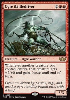 Ogre Battledriver⁣ - Commander: Tarkir: Dragonstorm⁣ (Rare)⁣ [227]