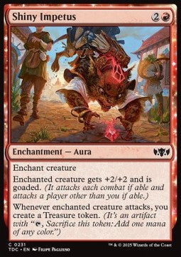 Shiny Impetus⁣ - Commander: Tarkir: Dragonstorm⁣ (Common)⁣ [231]