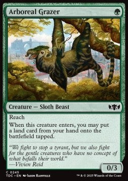 Arboreal Grazer⁣ - Commander: Tarkir: Dragonstorm⁣ (Common)⁣ [245]