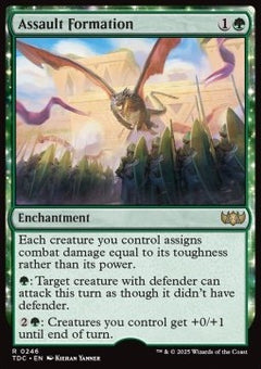 Assault Formation⁣ - Commander: Tarkir: Dragonstorm⁣ (Rare)⁣ [246]