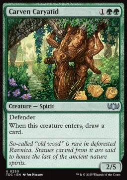 Carven Caryatid⁣ - Commander: Tarkir: Dragonstorm⁣ (Uncommon)⁣ [250]