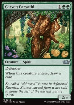 Carven Caryatid⁣ - Commander: Tarkir: Dragonstorm⁣ (Uncommon)⁣ [250]