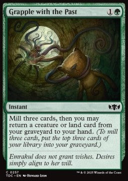 Grapple with the Past⁣ - Commander: Tarkir: Dragonstorm⁣ (Common)⁣ [257]