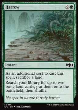 Harrow⁣ - Commander: Tarkir: Dragonstorm⁣ (Common)⁣ [258]