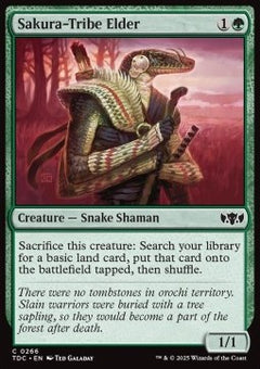 Sakura-Tribe Elder⁣ - Commander: Tarkir: Dragonstorm⁣ (Common)⁣ [266]
