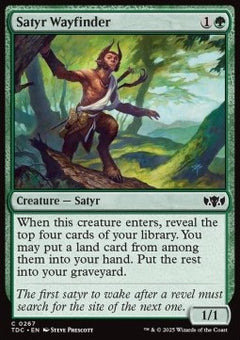 Satyr Wayfinder⁣ - Commander: Tarkir: Dragonstorm⁣ (Common)⁣ [267]