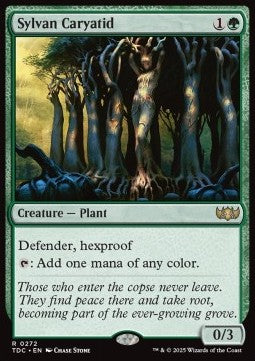 Sylvan Caryatid⁣ - Commander: Tarkir: Dragonstorm⁣ (Rare)⁣ [272]