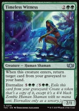 Timeless Witness⁣ - Commander: Tarkir: Dragonstorm⁣ (Uncommon)⁣ [274]