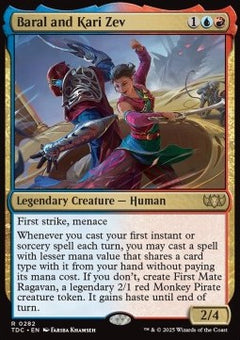 Baral and Kari Zev⁣ - Commander: Tarkir: Dragonstorm⁣ (Rare)⁣ [282]