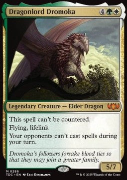 Dragonlord Dromoka⁣ - Commander: Tarkir: Dragonstorm⁣ (Mythic)⁣ [286]