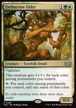 Faeburrow Elder⁣ - Commander: Tarkir: Dragonstorm⁣ (Rare)⁣ [289]