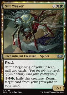 Nyx Weaver⁣ - Commander: Tarkir: Dragonstorm⁣ (Uncommon)⁣ [298]